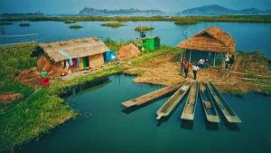 Loktak Lake, phumdi, Champu Khangpok, Manipur, Offbeat, Floating Village
